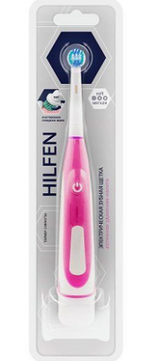 Купить хилфен (hilfen) электрическая зубная щетка детская розовая артикул r2021 в Богородске