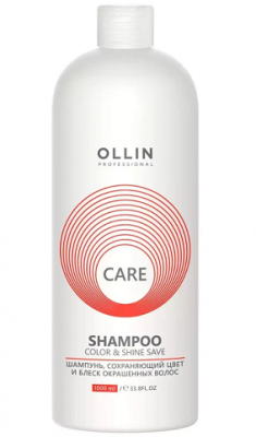 Купить ollin prof care (оллин) шампунь для окрашенных волос сохранение цвета и блеска, 1000мл в Богородске
