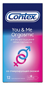 Купить contex (контекс) презервативы you&me orgasmic из натурального латекса 12шт в Богородске