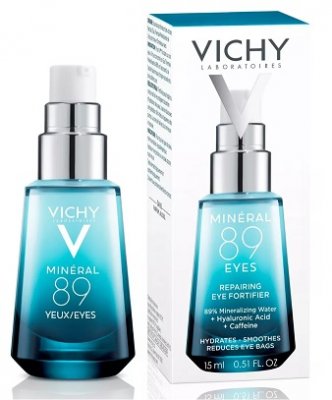 Купить vichy mineral 89 (виши) уход для кожи вокруг глаз восстановление и укрепление 15мл в Богородске
