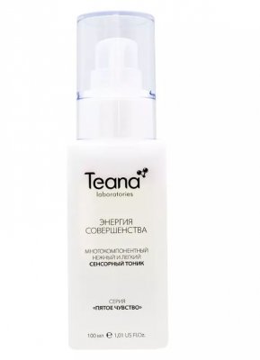 Купить тиана (teana) тоник энергия совершенства многокомпонентный для очищения кожи и удаления макияжа, 100мл в Богородске