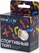 Купить бинт кинезио-тейп спорт адгезивный стягивающий белый 3,8смx9,1м, 1 шт в Богородске