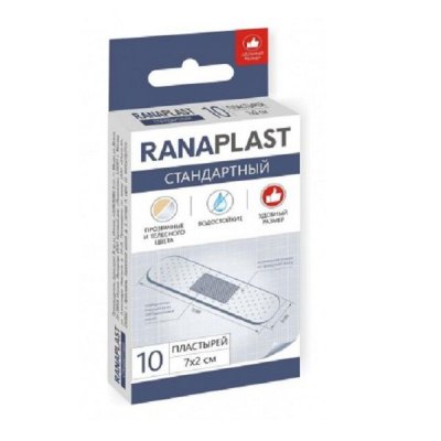 Купить пластырь ranaplast (ранапласт) набор пластыри водостойкие прозрачный на полимерной основе10 шт в Богородске