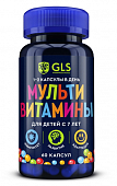Купить gls (глс) мультивитамины для детей с 7лет, капсулы массой 450мг 60 шт бад в Богородске