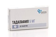 Купить тадалафил, таблетки, покрытые пленочной оболочкой 5мг, 28 шт в Богородске