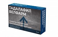 Купить тадалафил велфарм, таблетки покрытые пленочной оболочкой 5мг, 30 шт в Богородске