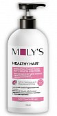 Купить молис (moly's) кондиционер для всех типов волос увлажняющий с кератином и протеинами, 400мл в Богородске