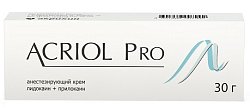 Купить акриол про, крем для местного и наружного применения 2,5%+2,5%, туба 30г в Богородске