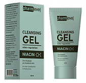 Купить pharmlevel (фармлевел) niacin гель очищающий для микробиома кожи лица, 150мл  в Богородске