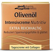 Купить медифарма косметик (medipharma cosmetics) olivenol крем для лица ночной интенсив питательный, 50мл в Богородске