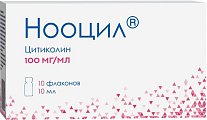 Купить нооцил, раствор для приема внутрь 100мг/мл, флаконы 10мл, 10 шт в Богородске