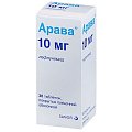 Купить арава, таблетки, покрытые пленочной оболочкой 10мг, 30 шт в Богородске