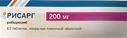 Купить рисарг, таблетки, покрытые пленочной оболочкой 200мг, 63 шт в Богородске