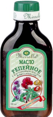 Купить мирролла масло репейное с касторовым маслом и витаминами а и е, 100мл в Богородске