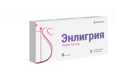 Купить энлигрия, раствор для подкожного введения 6 мг/мл шприц-ручки 3 мл 5 шт.  в Богородске