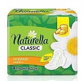 Купить naturella (натурелла) прокладки классик нормал с крылышками 9шт в Богородске
