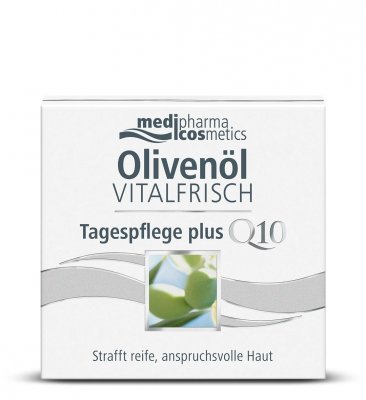 Купить медифарма косметик (medipharma cosmetics) olivenol vitalfrisch крем для лица дневной против морщин, 50мл в Богородске