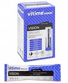 Купить vitime aquastick vision (витайм) аквастик вижн зрение батончик желейный, стик массой 19,4г 10шт бад в Богородске