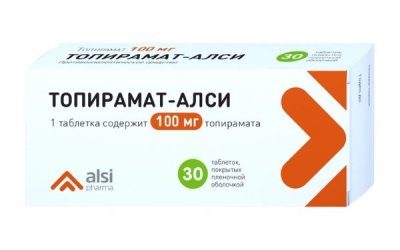Купить топирамат-алси, таблетки покрытые пленочной оболочкой 100мг, 50 шт в Богородске