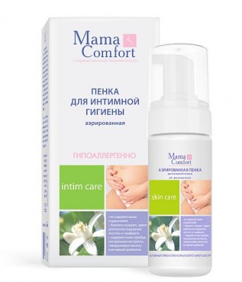 Купить наша мама mama comfort пенка для интимной гигиены, аэрозоль, 150 мл в Богородске