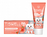 Tiswell (Тисвелл) зубная паста реминерализующая с наногидроксиапатитом детская с 6 лет 60 г нежный персик