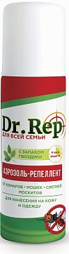 Dr.Rep (Доктор Реп) аэрозоль от комаров и мошек, 150мл