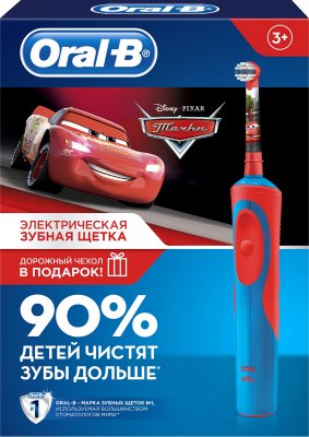 Купить oral-b электрическая зубная щетка vitality тачки+чехол в Богородске
