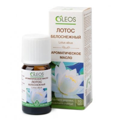 Купить oleos (олеос) масло ароматическое лотос белоснежный, 10мл в Богородске