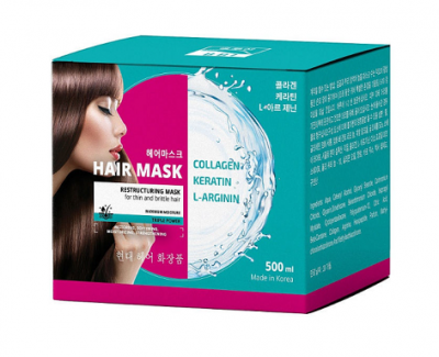 Купить bbi (бби) маска для волос тройная сила, 500 мл в Богородске