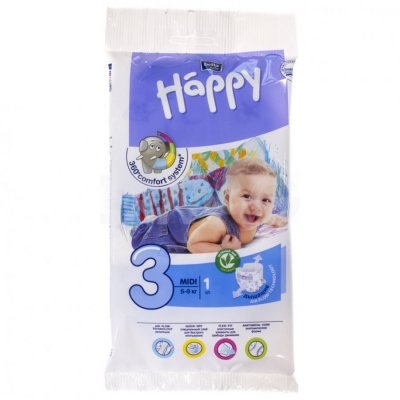 Купить bella baby happy (белла) подгузники 3 миди 5-9кг 1 шт в Богородске