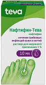 Купить нафтифин-тева, раствор для наружного применения 1%, 10 мл в Богородске