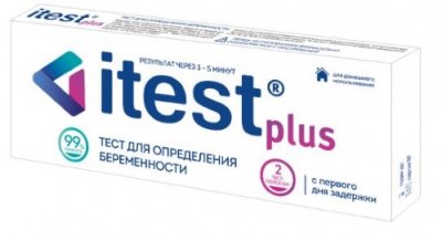 Купить тест для определения беременности itest (итест) plus, 2 шт в Богородске