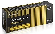 Купить метронидазол медисорб, таблетки 250мг, 20 шт в Богородске