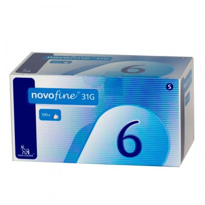 Купить иглы novofine (новофайн) для шприц-ручки 31g (0,25х6мм), 100 шт в Богородске