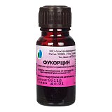 Фукорцин, раствор для наружного применения, 10мл+крышка-помазок