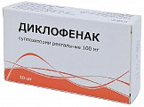 Купить диклофенак, суппозитории ректальные 100мг, 10шт в Богородске