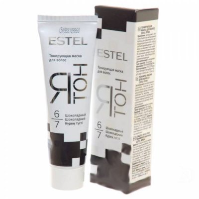 Купить estel (эстель) маска для волос тонирующая ятон 60 мл тон 6/7 шоколад в Богородске