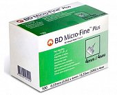 Купить иглы bd micro-fine плюс для шприц-ручки одноразовые 32g (0,23х4мм), 100 шт в Богородске
