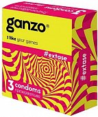 Купить ganzo (ганзо) презервативы экстаз 3шт в Богородске