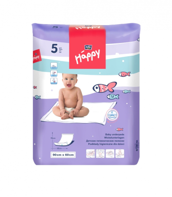 Купить bella baby happy (белла) пеленки 60х90 5 шт в Богородске