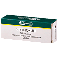Купить метионин, таблетки покрытые оболочкой 250мг, 50 шт в Богородске