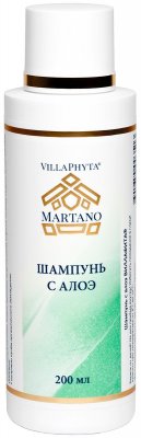 Купить виллафита (villaphyta) шампунь для волос с алоэ, 200мл в Богородске