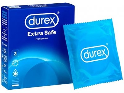 Купить durex (дюрекс) презервативы extra safe 3шт в Богородске