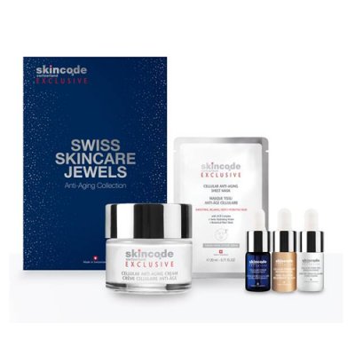 Купить скинкод эксклюзив (skincode exclusive) набор "швейцарские драгоценности по уходу за кожей" 5 предметов в Богородске