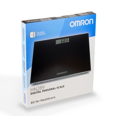 Купить omron (омрон) весы электронные цифровые hn-289 черные в Богородске