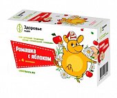 Купить профессор травкин чай детский ромашка с яблоком, фильтр-пакет 1,5г, 20 шт в Богородске