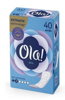 Купить ola! (ола) прокладки ежедневные daily, 40 шт в Богородске