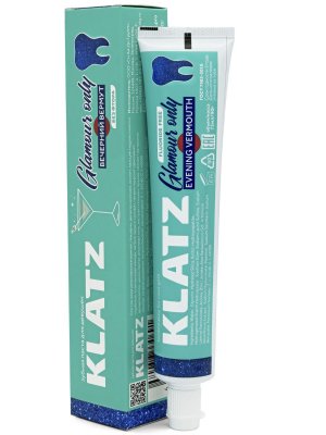 Купить klatz (клатц) зубная паста для женщин вечерний вермут без фтора, 75мл в Богородске