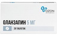 Купить оланзапин, таблетки диспергируемые в полости рта 5 мг, 28 шт в Богородске