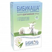 Купить бибиколь каша на козьем молоке гречневая с 4 месяцев, 200г в Богородске